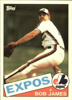 1985 Topps - Collector's Edition (Tiffany) #114 Bob James Front