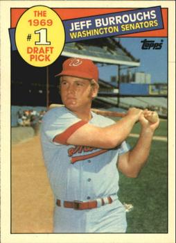 1985 Topps - Collector's Edition (Tiffany) #272 Jeff Burroughs Front