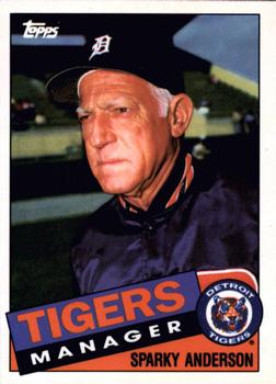 1985 Topps - Collector's Edition (Tiffany) #307 Sparky Anderson Front
