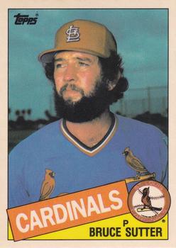 1985 Topps - Collector's Edition (Tiffany) #370 Bruce Sutter Front