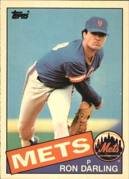 1985 Topps - Collector's Edition (Tiffany) #415 Ron Darling Front