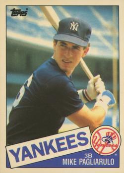 1985 Topps - Collector's Edition (Tiffany) #638 Mike Pagliarulo Front