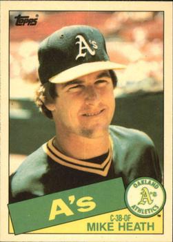 1985 Topps - Collector's Edition (Tiffany) #662 Mike Heath Front