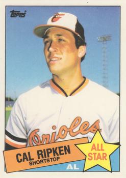1985 Topps - Collector's Edition (Tiffany) #704 Cal Ripken Front
