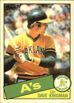 1985 Topps - Collector's Edition (Tiffany) #730 Dave Kingman Front