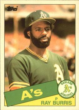 1985 Topps - Collector's Edition (Tiffany) #758 Ray Burris Front