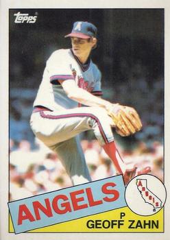 1985 Topps - Collector's Edition (Tiffany) #771 Geoff Zahn Front