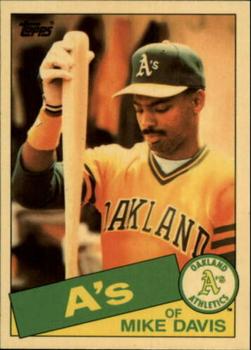 1985 Topps - Collector's Edition (Tiffany) #778 Mike Davis Front