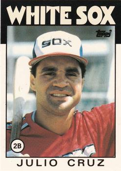 1986 Topps - Collector's Edition (Tiffany) #14 Julio Cruz Front