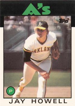 1986 Topps - Collector's Edition (Tiffany) #115 Jay Howell Front