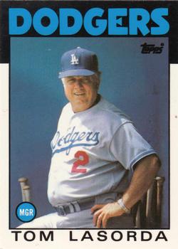 1986 Topps - Collector's Edition (Tiffany) #291 Tom Lasorda Front