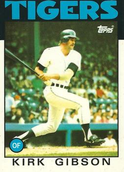 1986 Topps - Collector's Edition (Tiffany) #295 Kirk Gibson Front