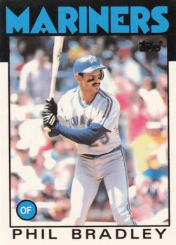 1986 Topps - Collector's Edition (Tiffany) #305 Phil Bradley Front
