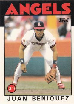 1986 Topps - Collector's Edition (Tiffany) #325 Juan Beniquez Front
