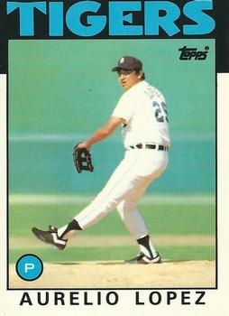 1986 Topps - Collector's Edition (Tiffany) #367 Aurelio Lopez Front