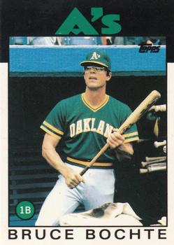 1986 Topps - Collector's Edition (Tiffany) #378 Bruce Bochte Front