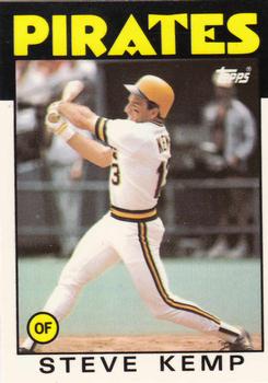 1986 Topps - Collector's Edition (Tiffany) #387 Steve Kemp Front
