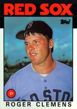 1986 Topps - Collector's Edition (Tiffany) #661 Roger Clemens Front