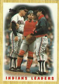 1987 Topps - Collector's Edition (Tiffany) #11 Indians Leaders Front