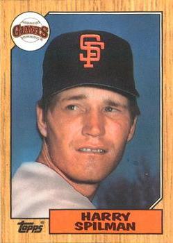 1987 Topps - Collector's Edition (Tiffany) #64 Harry Spilman Front