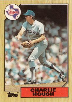 1987 Topps - Collector's Edition (Tiffany) #70 Charlie Hough Front