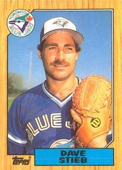 1987 Topps - Collector's Edition (Tiffany) #90 Dave Stieb Front