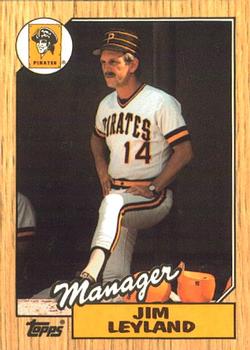 1987 Topps - Collector's Edition (Tiffany) #93 Jim Leyland Front