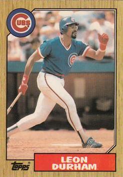 1987 Topps - Collector's Edition (Tiffany) #290 Leon Durham Front