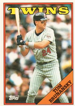 1988 Topps - Collector's Edition (Tiffany) #375 Tom Brunansky Front