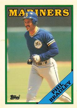 1988 Topps - Collector's Edition (Tiffany) #55 Phil Bradley Front