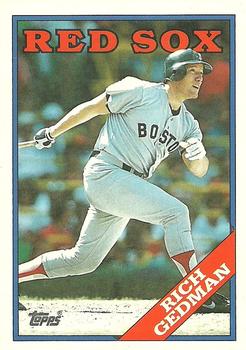 1988 Topps - Collector's Edition (Tiffany) #245 Rich Gedman Front