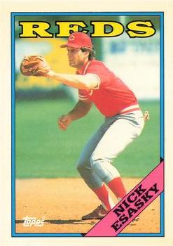 1988 Topps - Collector's Edition (Tiffany) #364 Nick Esasky Front
