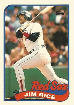 1989 Topps - Collector's Edition (Tiffany) #245 Jim Rice Front