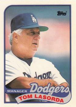 1989 Topps - Collector's Edition (Tiffany) #254 Tom Lasorda Front