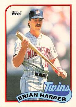 1989 Topps - Collector's Edition (Tiffany) #472 Brian Harper Front