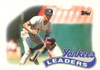 1989 Topps - Collector's Edition (Tiffany) #519 Yankees Leaders Front