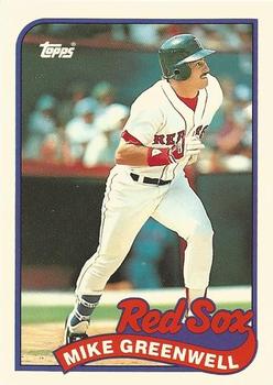 1989 Topps - Collector's Edition (Tiffany) #630 Mike Greenwell Front