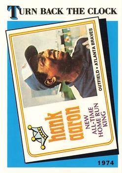 1989 Topps - Collector's Edition (Tiffany) #663 Hank Aaron Front