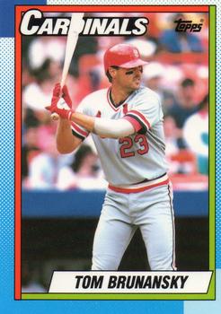1990 Topps - Collector's Edition (Tiffany) #409 Tom Brunansky Front