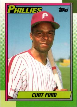 1990 Topps - Collector's Edition (Tiffany) #39 Curt Ford Front