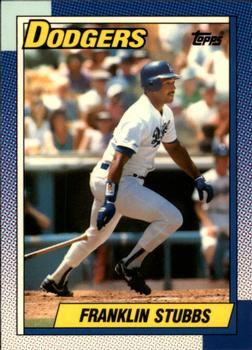 1990 Topps - Collector's Edition (Tiffany) #56 Franklin Stubbs Front