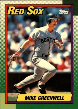 1990 Topps - Collector's Edition (Tiffany) #70 Mike Greenwell Front