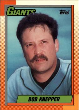 1990 Topps - Collector's Edition (Tiffany) #104 Bob Knepper Front