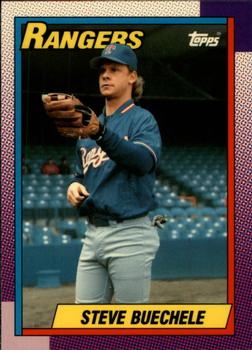 1990 Topps - Collector's Edition (Tiffany) #279 Steve Buechele Front