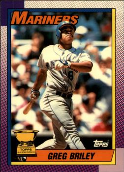 1990 Topps - Collector's Edition (Tiffany) #288 Greg Briley Front
