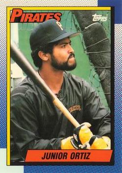 1990 Topps - Collector's Edition (Tiffany) #322 Junior Ortiz Front