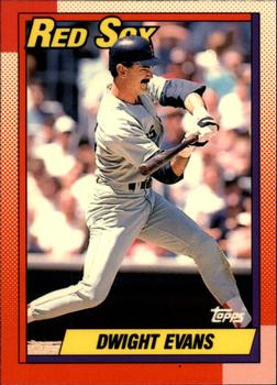 1990 Topps - Collector's Edition (Tiffany) #375 Dwight Evans Front