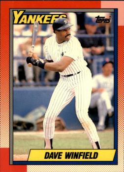 1990 Topps - Collector's Edition (Tiffany) #380 Dave Winfield Front