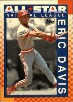 1990 Topps - Collector's Edition (Tiffany) #402 Eric Davis Front