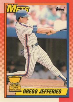 1990 Topps - Collector's Edition (Tiffany) #457 Gregg Jefferies Front